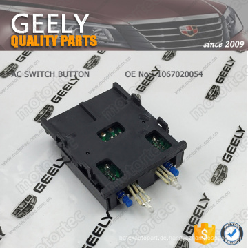 OE GEELY Ersatzteile Wechselstromschalter 1067020054